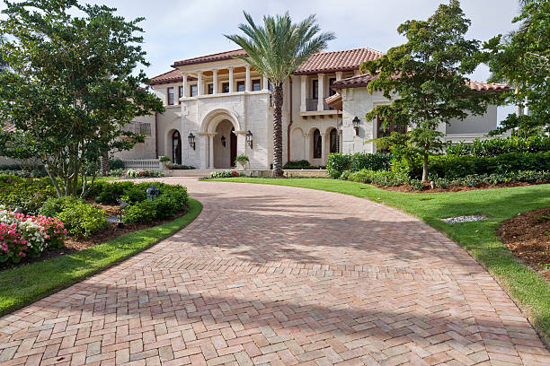 Permeable Paver Driveway in Mineral Wells, TX